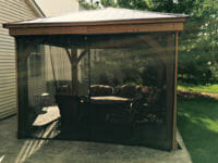 Screened In Decks - Mosquito Curtains