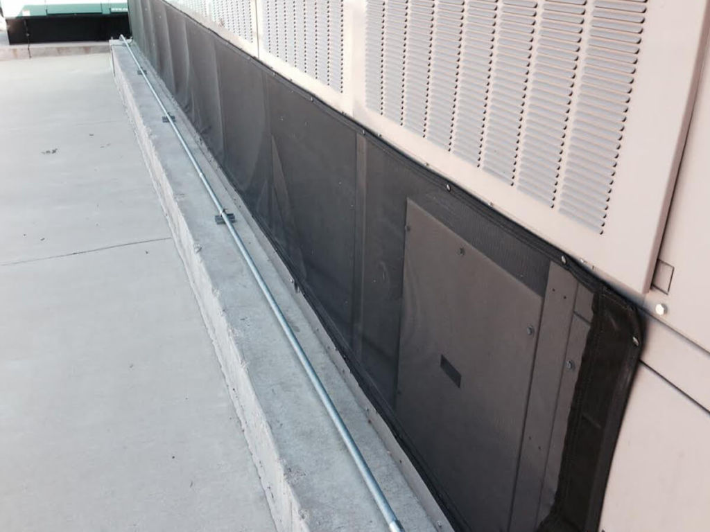 HVAC Chiller Screens Mosquito Curtains