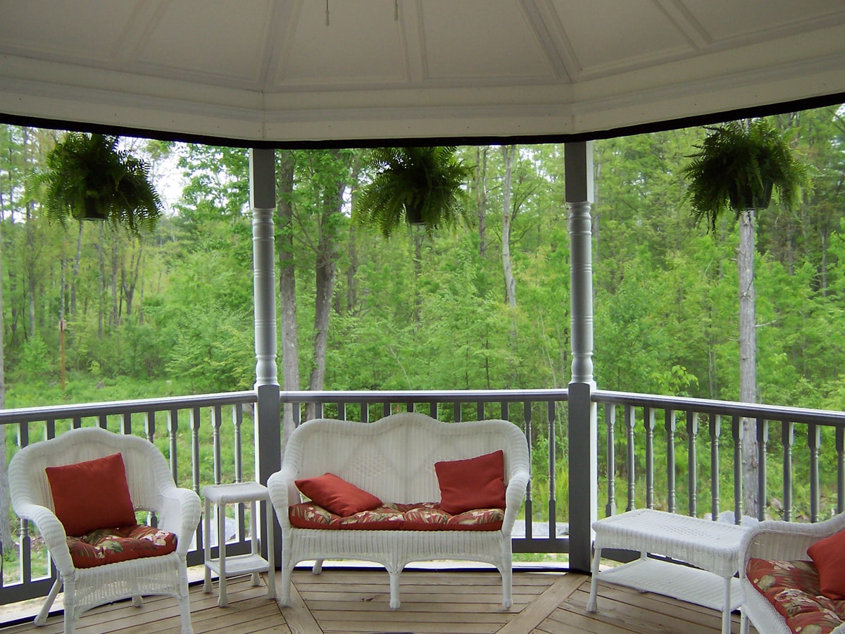 Gazebo Screen Curtains Mosquito, Outdoor Mesh Curtains For Porch
