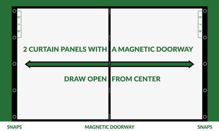 Garage door screens option 2