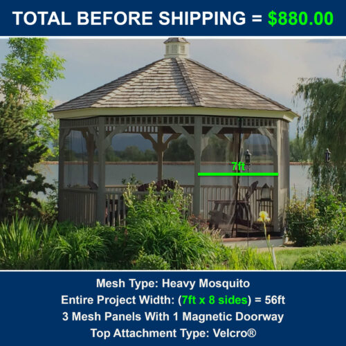 Gazebo Screen Curtains Mosquito Curtains